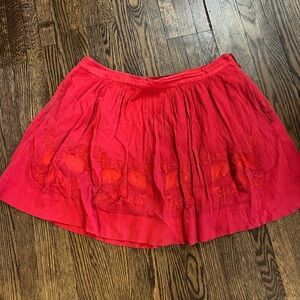 Rachel Roy Lined 100% Cotton Skirt